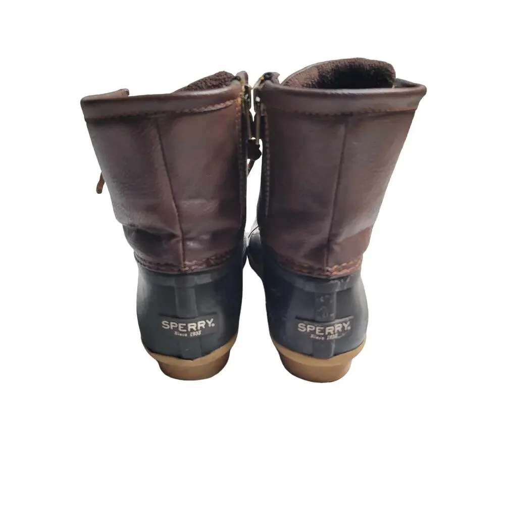 Sperry Girls‎ Saltwater Boot Size 4M Outdoor Preppy